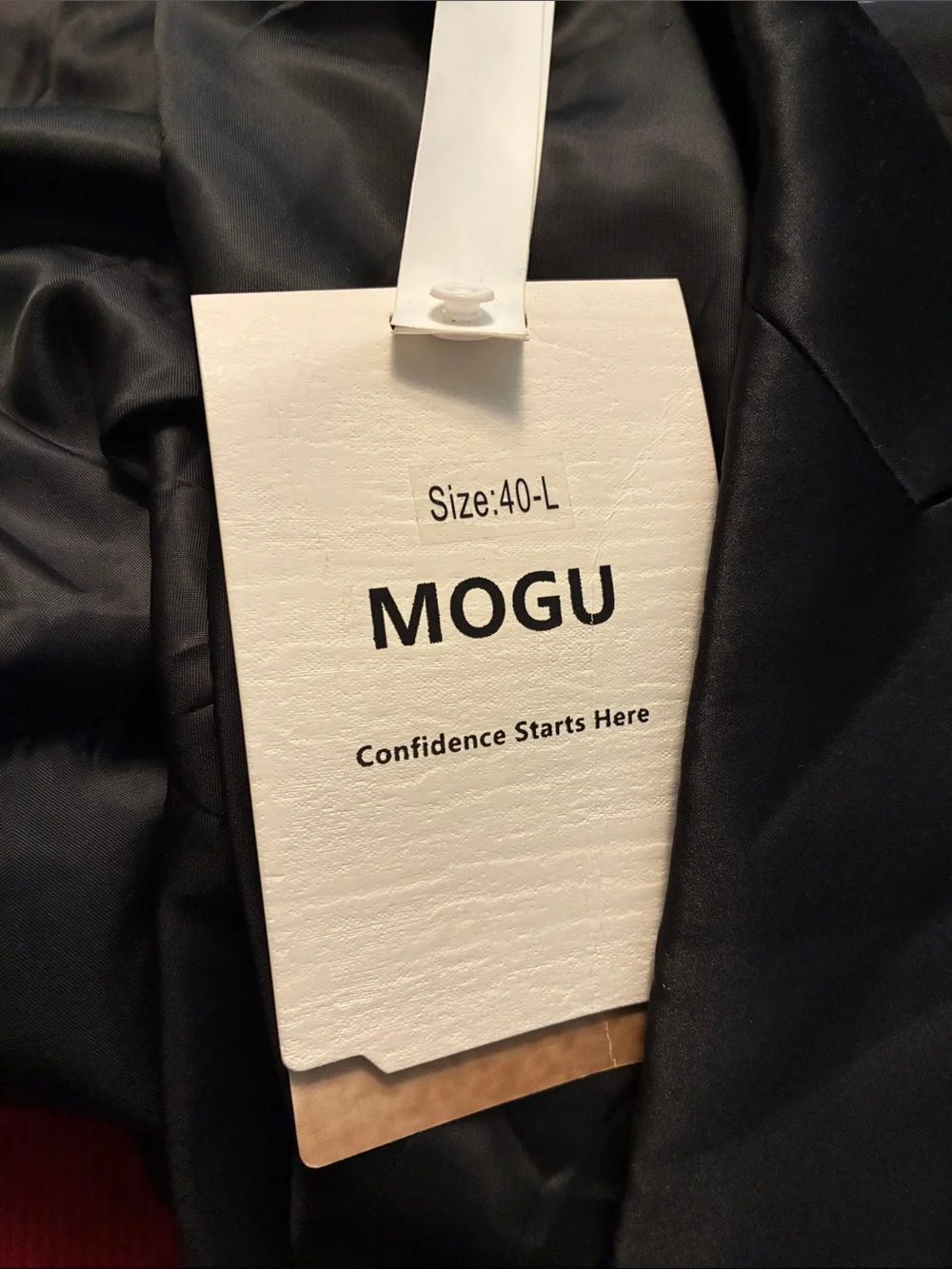 Men's Black Double-Breasted Tuxedo Jacket with Satin Peak Lapels